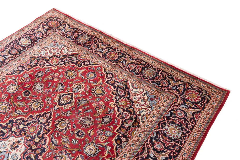 Persisk teppe - Keshan - 345 x 250 cm - rød