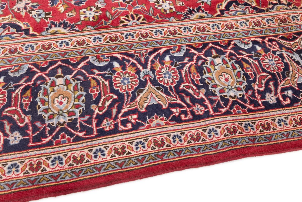 Persisk teppe - Keshan - 345 x 250 cm - rød