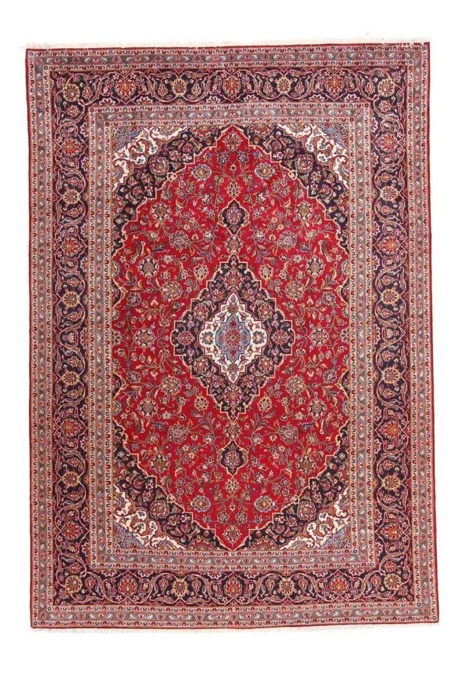 Persisk teppe - Keshan - 347 x 240 cm - rød