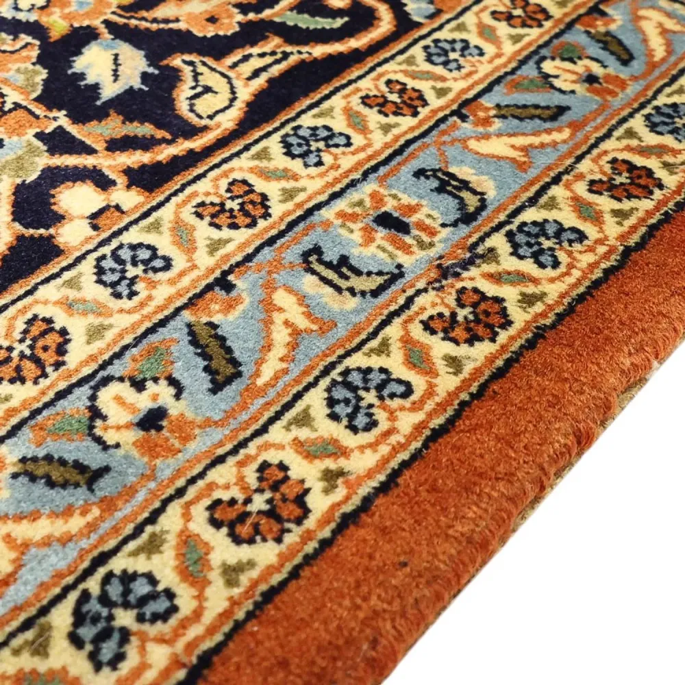 Persisk teppe - Keshan - 347 x 251 cm - lys rød