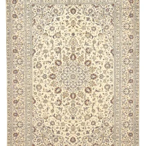 Persisk teppe - Keshan - 349 x 235 cm - sand
