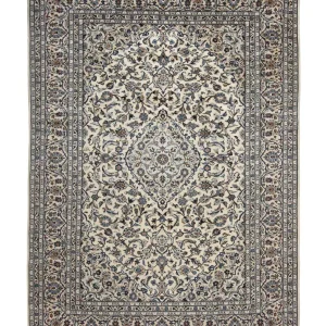 Persisk teppe - Keshan - 349 x 248 cm - beige