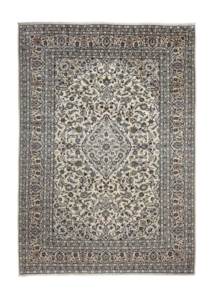 Persisk teppe - Keshan - 349 x 248 cm - beige