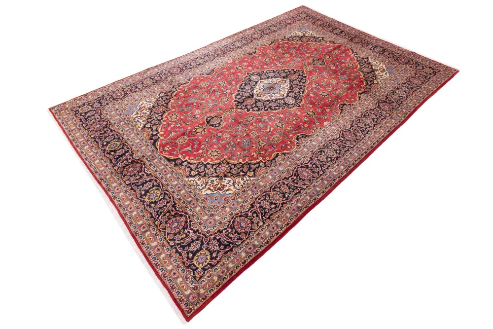 Persisk teppe - Keshan - 350 x 240 cm - rød