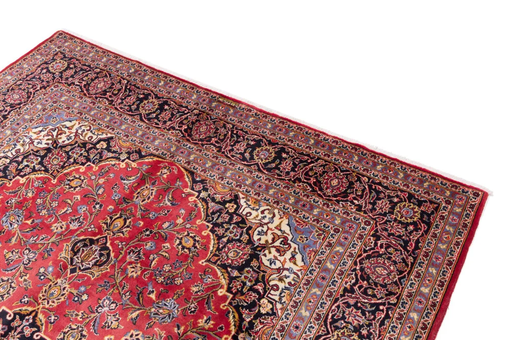 Persisk teppe - Keshan - 350 x 240 cm - rød