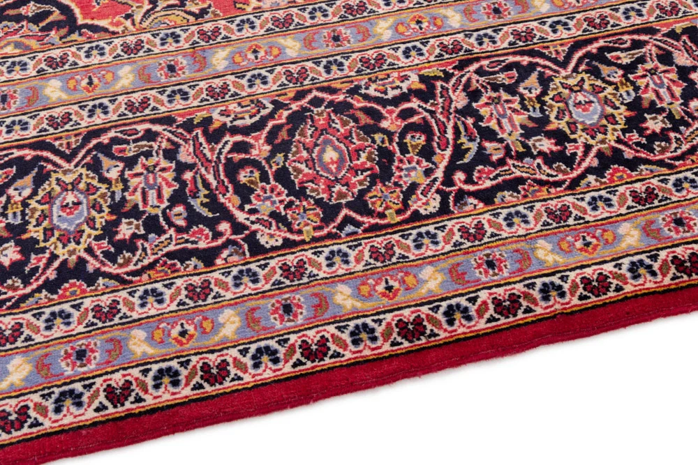 Persisk teppe - Keshan - 350 x 240 cm - rød