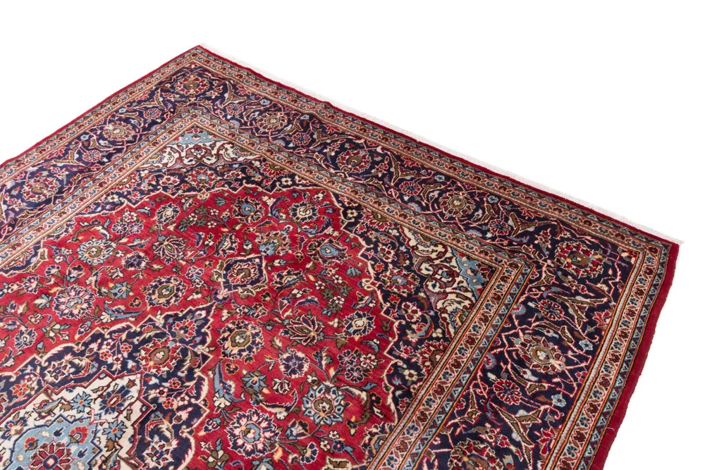Persisk teppe - Keshan - 350 x 245 cm - rød