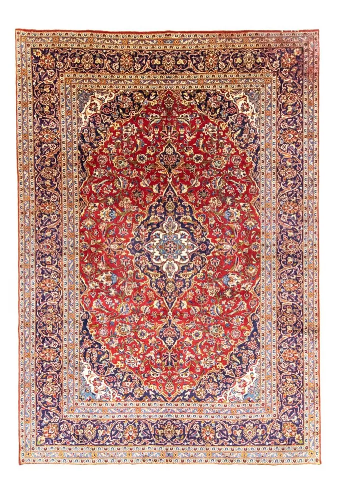 Persisk teppe - Keshan - 350 x 245 cm - rød