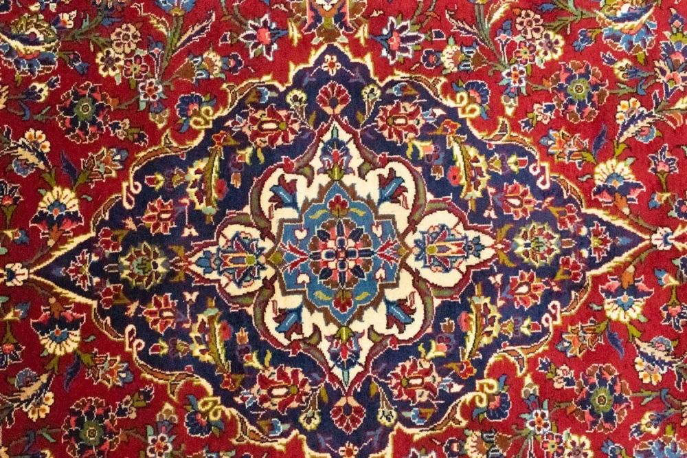 Persisk teppe - Keshan - 350 x 245 cm - rød