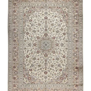 Persisk teppe - Keshan - 350 x 248 cm - beige