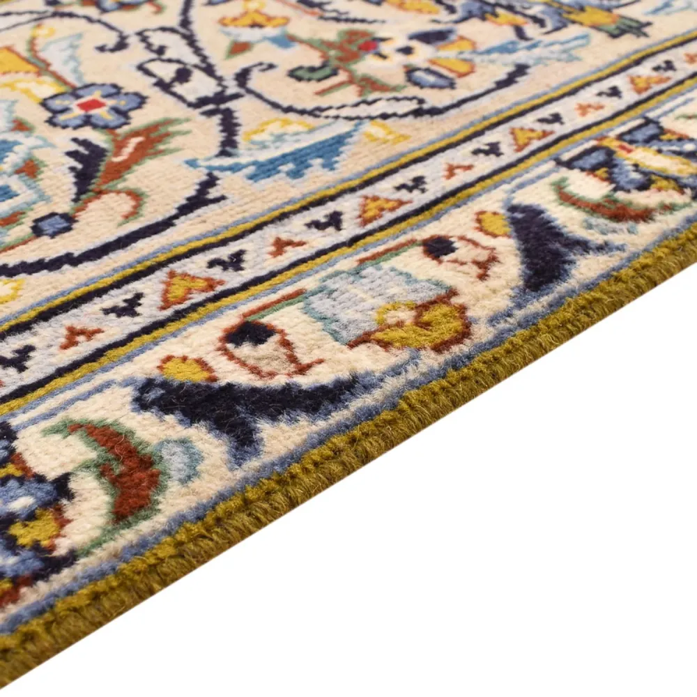 Persisk teppe - Keshan - 350 x 249 cm - mørk beige