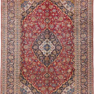 Persisk teppe - Keshan - 350 x 250 cm - rød
