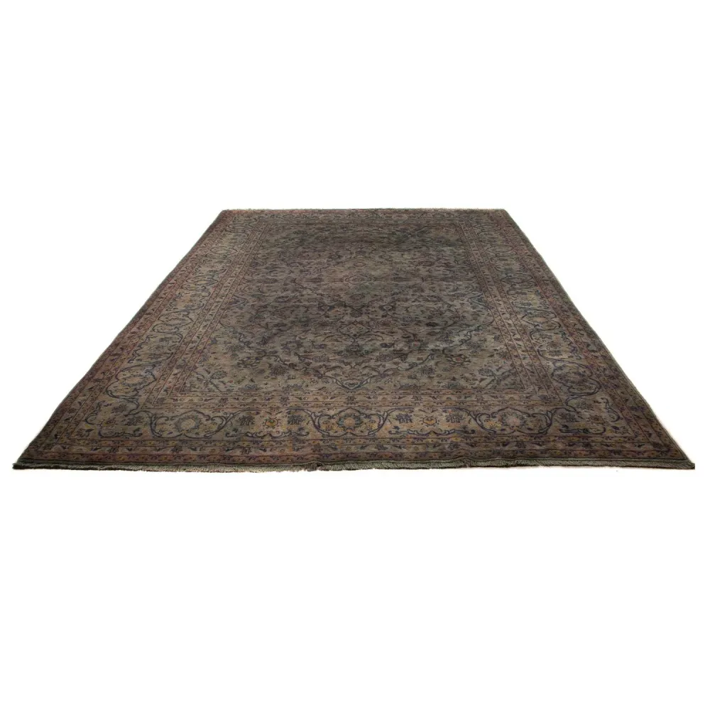 Persisk teppe - Keshan - 350 x 250 cm - mørk brun