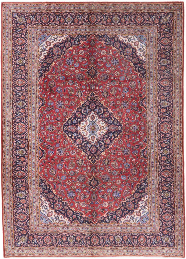 Persisk teppe - Keshan - 350 x 252 cm - rød
