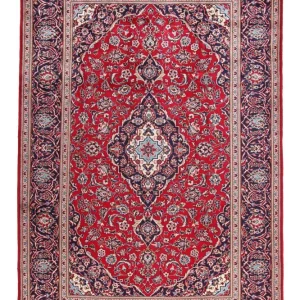 Persisk teppe - Keshan - 351 x 239 cm - rød