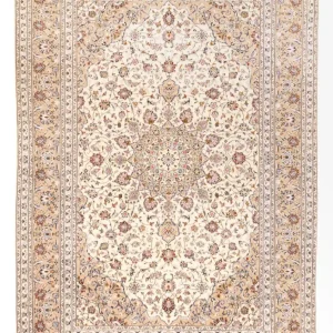 Persisk teppe - Keshan - 351 x 245 cm - beige
