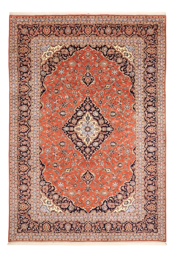 Persisk teppe - Keshan - 352 x 244 cm - rød