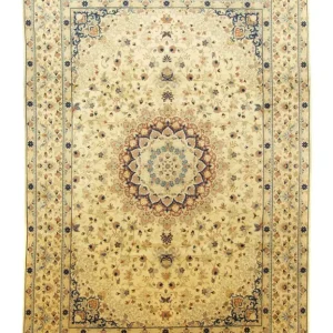 Persisk teppe - Keshan - 353 x 240 cm - beige