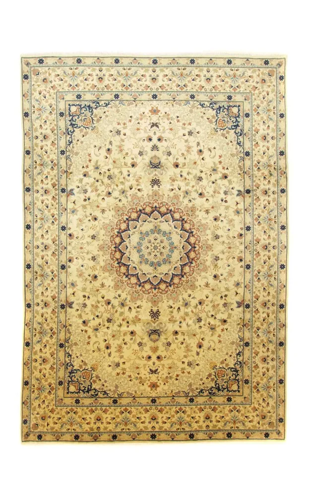 Persisk teppe - Keshan - 353 x 240 cm - beige