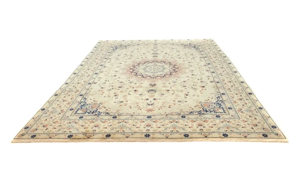 Persisk teppe - Keshan - 353 x 240 cm - beige