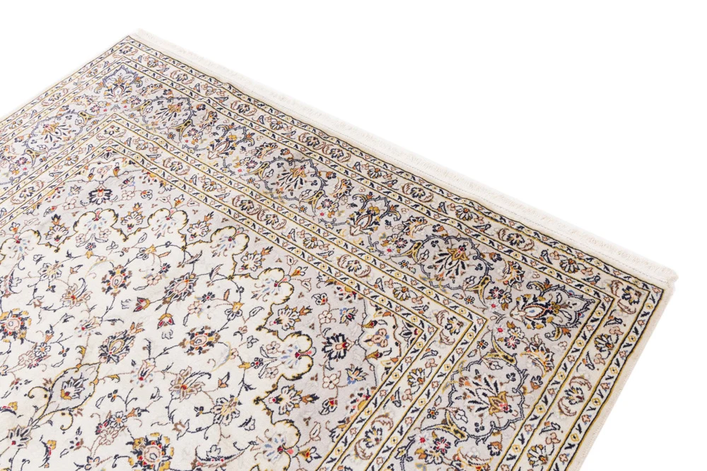 Persisk teppe - Keshan - 353 x 240 cm - hvit