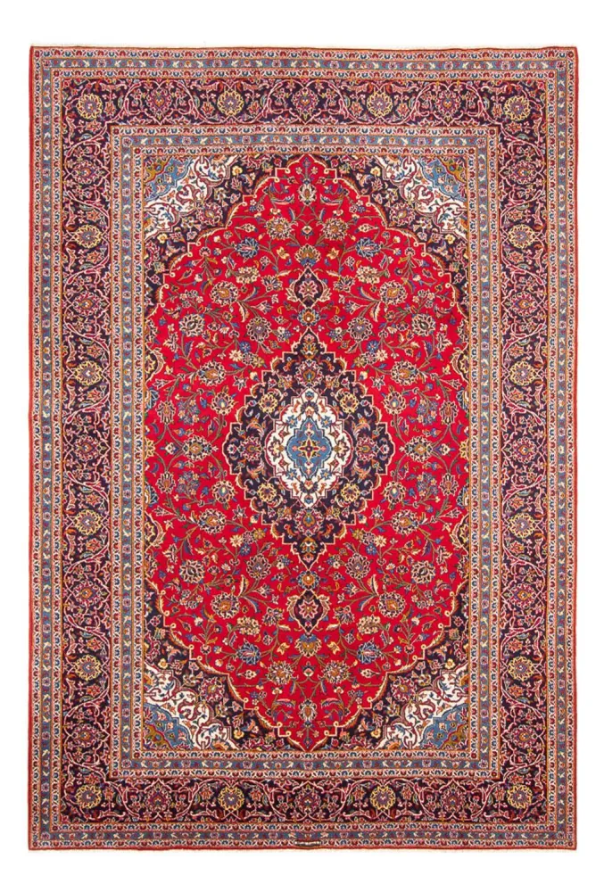 Persisk teppe - Keshan - 353 x 250 cm - rød