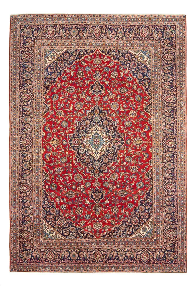 Persisk teppe - Keshan - 353 x 250 cm - rød