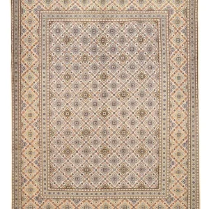 Persisk teppe - Keshan - 354 x 255 cm - beige
