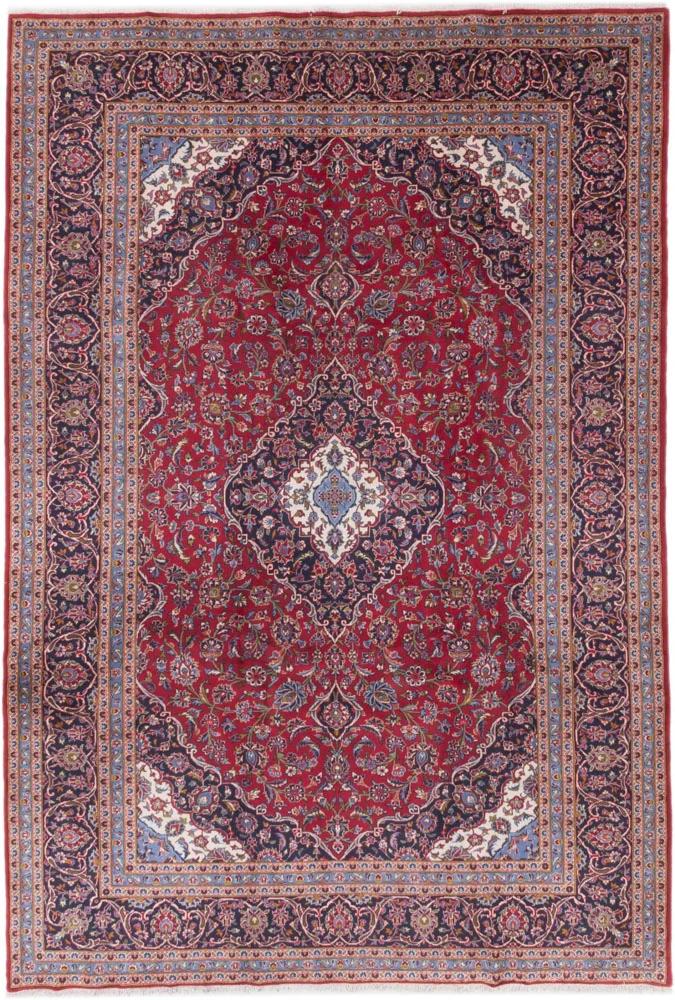 Persisk teppe - Keshan - 355 x 240 cm - rød
