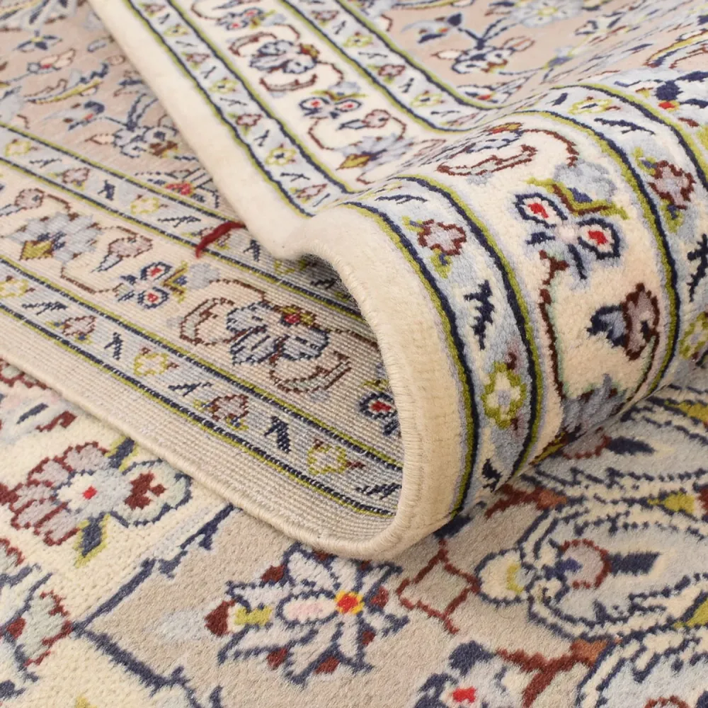 Persisk teppe - Keshan - 355 x 245 cm - mørk beige