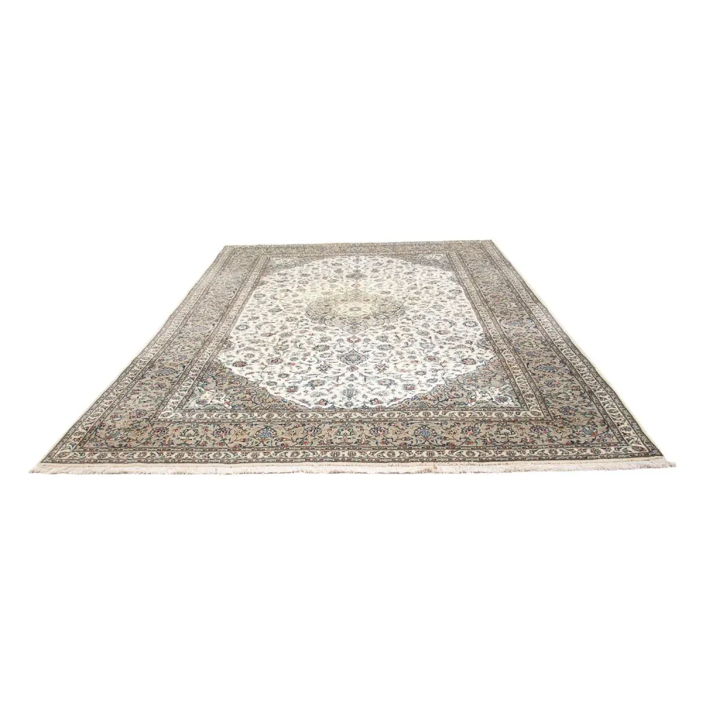 Persisk teppe - Keshan - 356 x 250 cm - beige