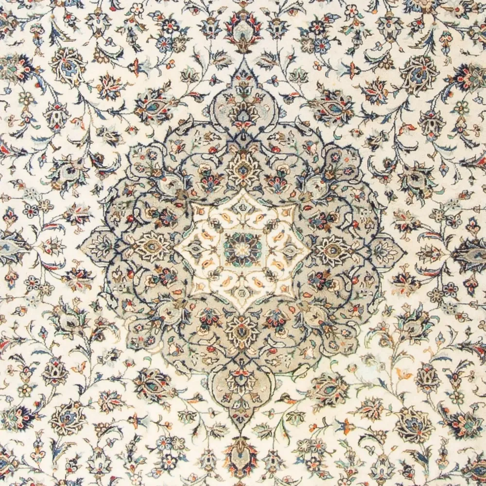 Persisk teppe - Keshan - 356 x 250 cm - beige