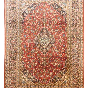 Persisk teppe - Keshan - 356 x 251 cm - rød