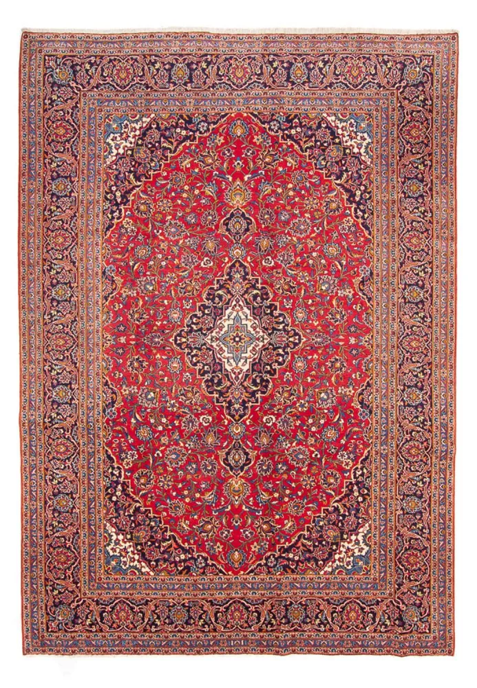 Persisk teppe - Keshan - 356 x 256 cm - rød