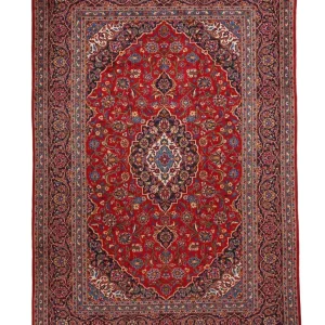 Persisk teppe - Keshan - 357 x 245 cm - rød