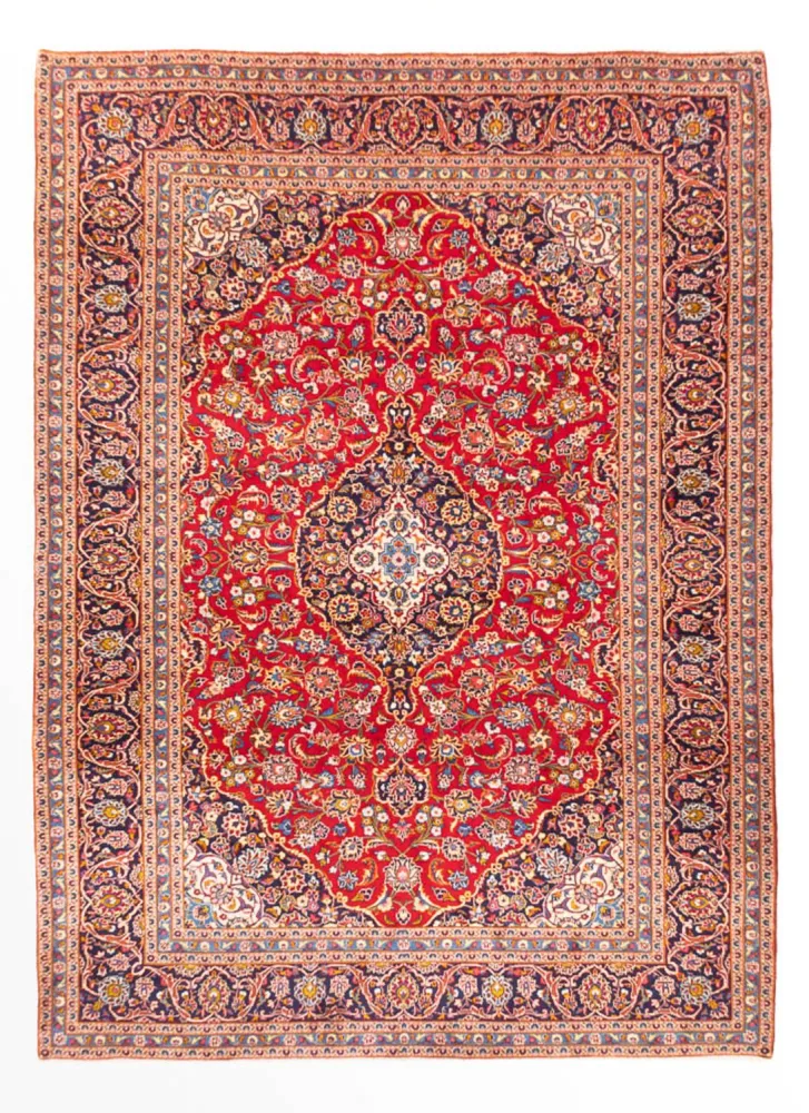 Persisk teppe - Keshan - 357 x 255 cm - rød