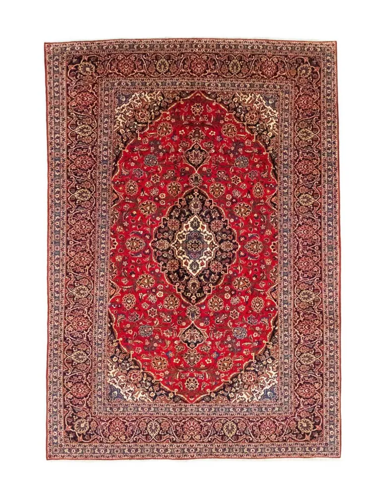 Persisk teppe - Keshan - 358 x 239 cm - rød