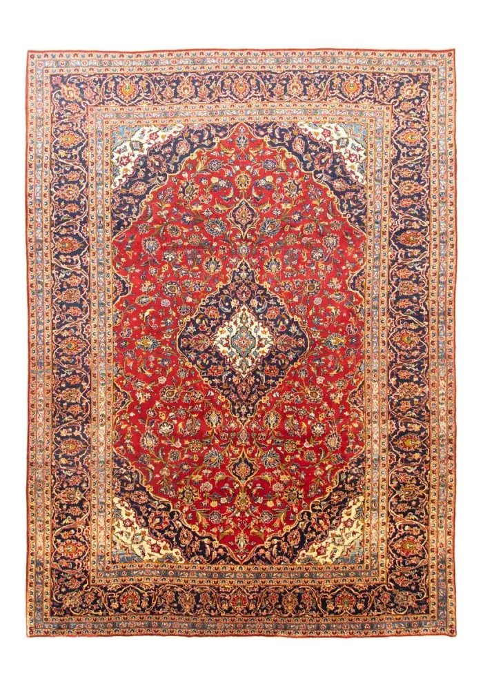 Persisk teppe - Keshan - 358 x 255 cm - rød