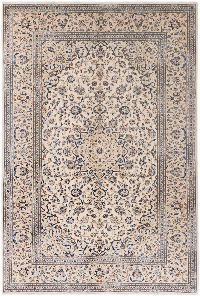 Persisk teppe - Keshan - 360 x 243 cm - krem