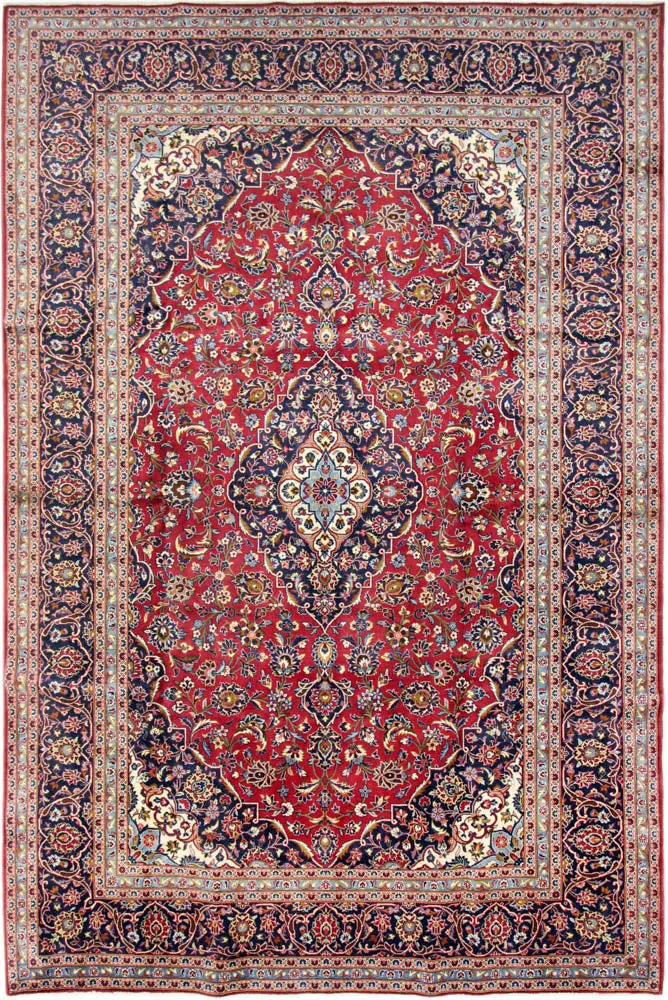 Persisk teppe - Keshan - 360 x 245 cm - rød