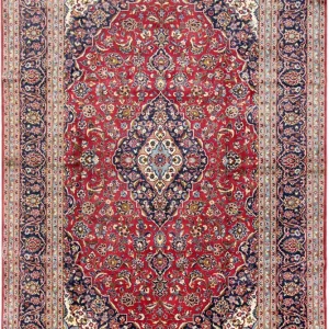 Persisk teppe - Keshan - 360 x 245 cm - rød
