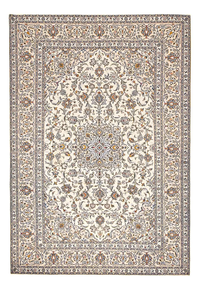 Persisk teppe - Keshan - 360 x 245 cm - mørk beige