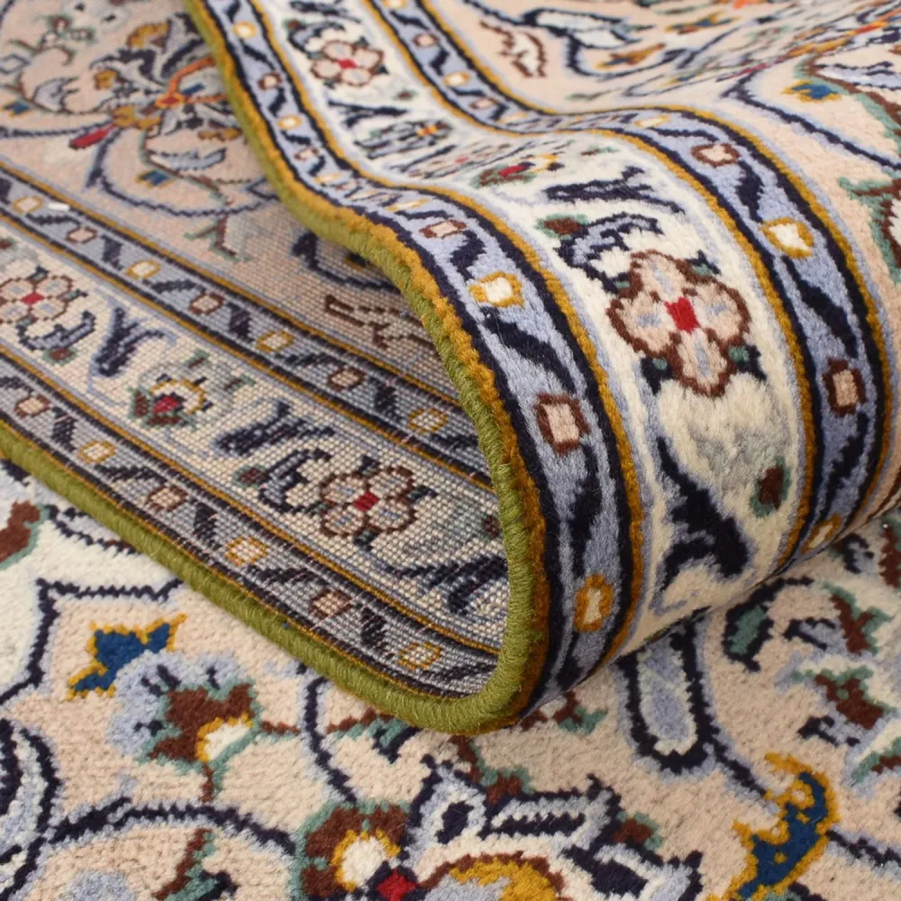 Persisk teppe - Keshan - 360 x 245 cm - mørk beige