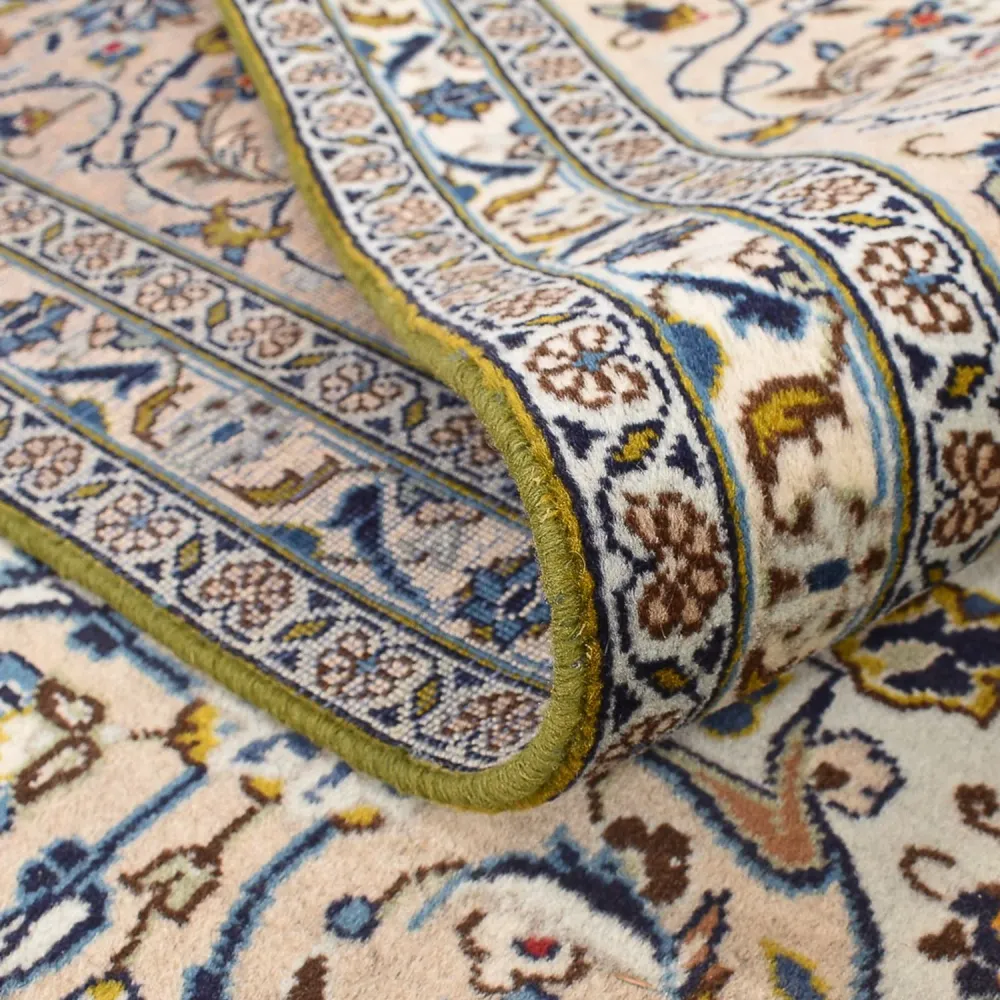 Persisk teppe - Keshan - 360 x 246 cm - lys beige