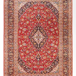 Persisk teppe - Keshan - 360 x 247 cm - rød