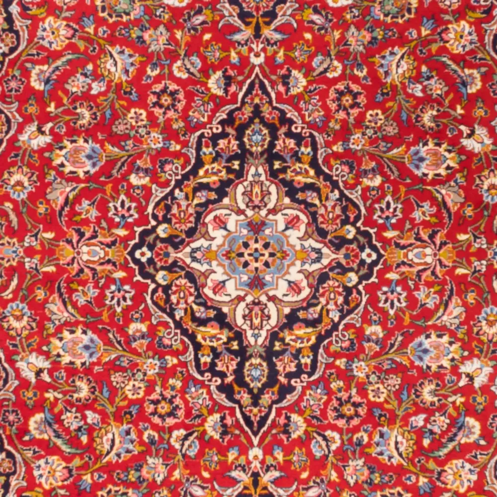 Persisk teppe - Keshan - 360 x 247 cm - rød