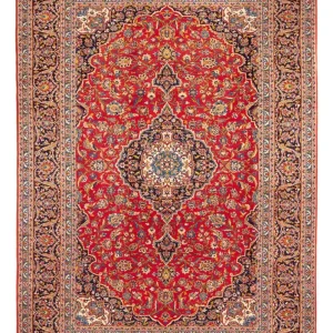 Persisk teppe - Keshan - 360 x 257 cm - rust