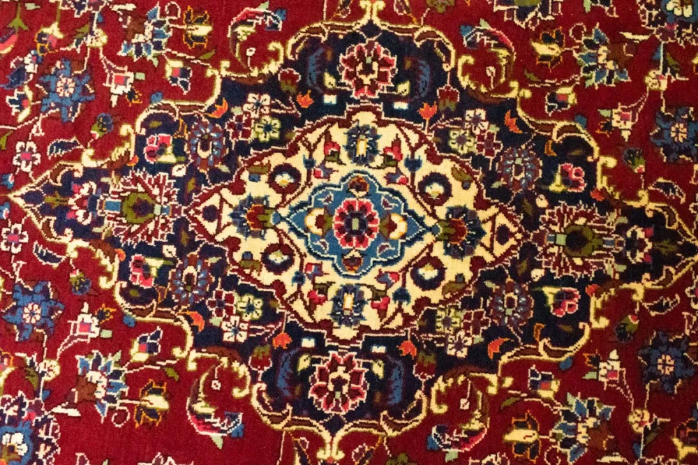 Persisk teppe - Keshan - 361 x 244 cm - rød