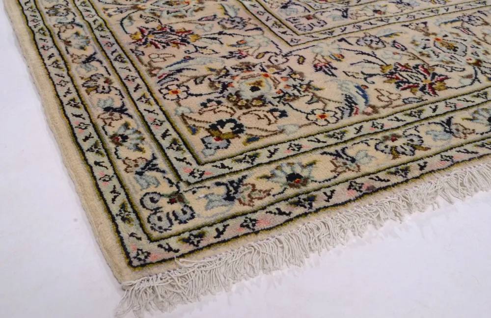 Persisk teppe - Keshan - 361 x 247 cm - beige