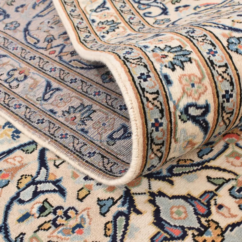 Persisk teppe - Keshan - 361 x 249 cm - mørk beige